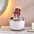 Desk Pencil Pen Holder, 5 Slots 360°Degree Rotating Pencil Pen Organizers for Desk, Desktop Storage Stationery Supplies Pencil Cup Pot for Office School Home Art Supply. (White) by WedFeir
