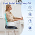 ModReve Tailbone, Large Memory Foam Seat Cushion for Office Chair, Car, Desk, Truck & Wheelchair - Coccyx & Sciatica