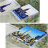 Xtin 30 pcs Travel Vintage Postcards, Landscape Photos Art Print Postcard Set for Kids with Mailing Side