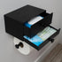 Modernbarn.life Modern Toilet Paper Holder with Storage Drawers - Toilet Paper and Wipes