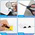 Magnetic Whiteboard for Fridge, Small Dry Erase Board with 4 Markers & 1 Eraser, 8.5 x 11 for Home & Office