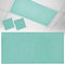 Home L6 Fluorescent Light Covers for Ceiling Lights Teal Green Linen Texture Magnetic Light
