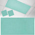 Home L6 Fluorescent Light Covers for Ceiling Lights Teal Green Linen Texture Magnetic Light