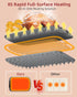 7 8 Warming Mat for Food, Upgraded Fast-Heating Electric Warming Tray with Temp Levels & Timers, Buffet Raised Feet
