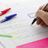 BAZIC Pure Assorted Color Stick Pen 12/Pack