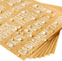 Talented Kitchen 134 Preprinted Minimalist Spice Labels, Bold White Seasoning Labels for Organization