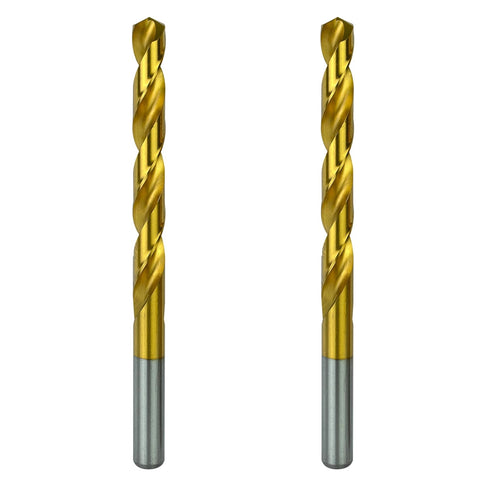 Tools 7/16 Inch x 6 Inch Cobalt Aircraft Extensions Bit, 2 Pack, Cobalt Drill Bits for Metal