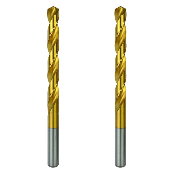 Tools 7/16 Inch x 6 Inch Cobalt Aircraft Extensions Bit, 2 Pack, Cobalt Drill Bits for Metal