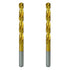 Tools 7/16 Inch x 6 Inch Cobalt Aircraft Extensions Bit, 2 Pack, Cobalt Drill Bits for Metal
