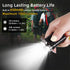 KunHe K2 2 Pack 1000 High Lumens EDC Flashlight, Rechargeable USB C Mini Keychain