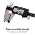 NEIKO 01409A 12” Electronic Digital Caliper | Polished Stainless Steel | 0-12 Inches | Inch/Fractions/Millimeter
