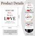 generic Set 8 of Bridal Shower Wine Bottle Labels, Roses are Red Love Themed Stickers, Bridal Shower Engagement Gifts