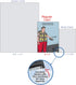 NobleWorks - Hilarious Father's Day Card with Envelope, Funny Dad Notecard Humor, Remote Control Vest C6800FDG