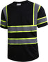 SKSAFETY High Visibility Professional Level T-Shirts, Quick Dry Class 3 Safety Shirts for Men & Women, Reflective