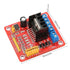 H Bridge Motor Driver Module, L298N H Bridge DC Stepper Motor Controller Board for Electric Motor