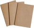 Wanderings Blank Passport Size Travelers Notebook Inserts, 3.5" x 5", 80gsm Paper, 3 Booklets