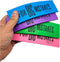 Huge 6.75" Colorful Rubber Pencil Erasers, Rectangular Shape, 4 Pack (4 Colors) for Big Mistakes