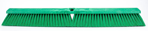 SPARTA 41891EC09 Heavy Duty Omni Sweep Plastic Push Broom Head, 24 Inches, Green | Industrial Broom for Indoor,