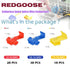 60PCS Solderless Quick Splice Wire Connectors, 22-10 AWG Lock Snap Electrical Connectors (20PCS Red, 30PCS Blue, 10PCS