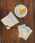 STELA & VINE (48 Pack) 300gsm 4x6 Eucalyptus Thank You Cards with Envelopes - Thick Matte Cardstock - Gold Foil