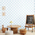 17.5"x314" Countertops Blue and White Checkered Wallpaper Pee SND Stick Self Adhesive Plaid Contact Paper Gingham