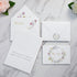 50 PACK 4x6 ponatia Floral Thank You Cards With Envelopes - Gold Foil Wildflower Greeting Cards With Adhesive Envelopes