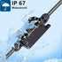 AC110V Switch,165 Long,AC110V/120V/250V/20A Remote Control Power Switch,Waterproof Wireless Light Feet RF Module
