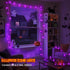 43FT 100LED 13 LORRYTE Connectable Purple Halloween Lights Outdoor Indoor - Globe String Lights Plug in with Timer