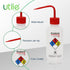 Utile 4pcs Vol. 17oz (500ml) Acetone Wash Bottles Narrow Mouth Safety Squeeze Bottle
