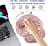 Ergonomic Mouse Pad with Wrist Support - Cute Non-Slip Coffee Coaster for Home Office, Christian Quote