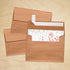 LUXPaper 4Bar A1 Invitation Envelopes | 3 5/8" x 5 1/8" | Copper Metallic | 80lb. Text | 50 Qty | Peel & Press