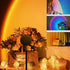 Sunset 16 360 Sunset Lamp Projection Spotlight with Remote RGB Colors for Influencer Video, Degree Rotation Light