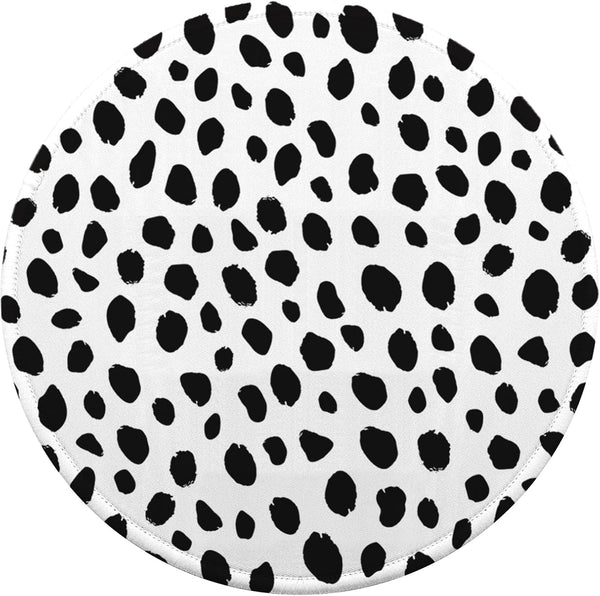 Boutilon Round Mouse Pad, Non-Slip Rubber Base, Washable Small Mouse Mat 7.9 x 7.9 Inch for Computer, Office