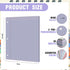 PerKoop 12 Pack 600 Sheets Wide Ruled Lined Paper, 8 x 10.5 Inch, 3 Hole Punched Filler Paper for School Office