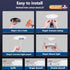 6 Inch 16W Dimmable 2700K-6000K 1350LM Box,16 23 1 Pack LED Recessed Light RGBCW Recessed Ceiling Lights by Alexa