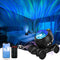 ENOKIK Northern Light Projector, Aurora Star Projector Built-in Bluetooth Speaker, White Noise