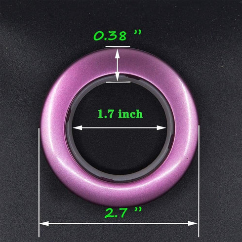 Ailejia Curtain Grommet Kit, 20 Pack, 1.7 Inch Inner Diameter Silencer Sliding Brown Shower Grommets, Reusable ABS