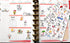 PPAPPAPPIYO Happy Dog Planner Sticker Accessories - Journals, Calendars, Weekly Stickers / 10 Sheets Size 4.6 x 6.1 Inch