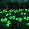 FENSAN Solar Halloween Lights Outdoor,Halloween Decorations Outdoor, Scary Eyeball Lights,2PACKS 16LED,IP65 Waterproof, Decor