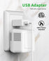 Dimmable Counter 3pcs 12 Inch, 6000K Under Cabinet Lighting Plug-in, Under Lights for Kitchen, Cold White Linkable USB