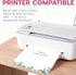 wootile 8.5 11 Inch Leaf Border Stationery Writing Paper Greenery Letterhead Paper x Eucalyptus Border Papers Notes