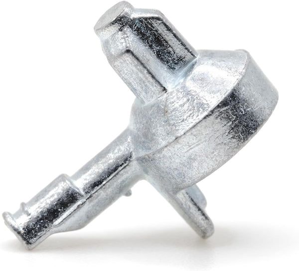 ReplacementScrews 12pcs Billy Bookshelf Pins/Pegs Compatible with IKEA Part 131372 - Zinc