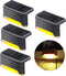 4 Pack Solar Deck Lights - Warm White LED Outdoor Step, Fence, Patio, Pathway Lights, Waterproof
