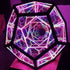 WBTY Dodecahedron Art Light, Space LED Light Adjustable Color Light, Creative Cool Infinite Color Night Light Ambient