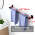 Bathroom Towel Bar - 24 Inch Towel Racks for Wall Mounted, Heavy Duty Hand Towel Holder Organizer, Modern Home Decor