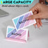 Cute Rose Gold Business Card Holder Display Stand, Metal Desktop Organizer for Women - 1 Pack (2nd Generation)
