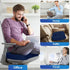 Tailbone TushGuard Seat Cushion for Office Chair Memory Foam Non-Slip Desk Seat Cushion Back, Coccyx, Sciatica, Pain