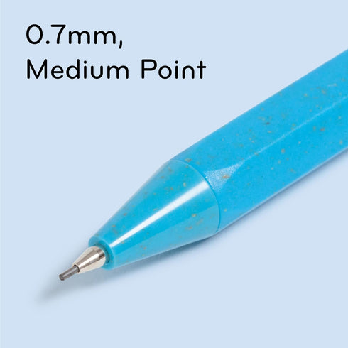 U Brands U-Eco Recycled Mechanical Pencils, Set of 12, Speckled Brights, Medium Tip (0.7 mm) Lead