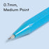 U Brands U-Eco Recycled Mechanical Pencils, Set of 12, Speckled Brights, Medium Tip (0.7 mm) Lead