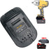 Battery Adapter Converter for Milwaukee to Dewalt Battery, Converts Milwaukee M18 18V to Dewalt 20V Lithium